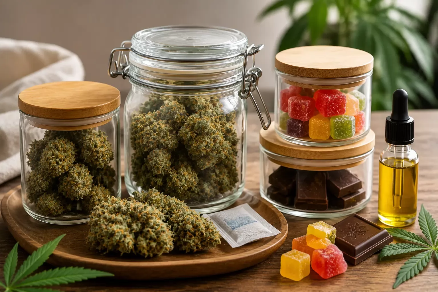 How to Store Cannabis Flower & Edibles for Long-Term Freshness