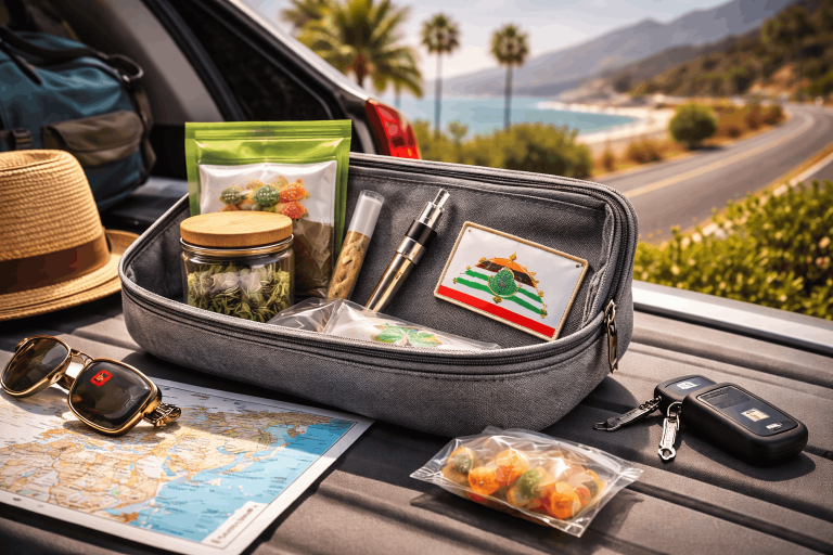 travel with cannabis california