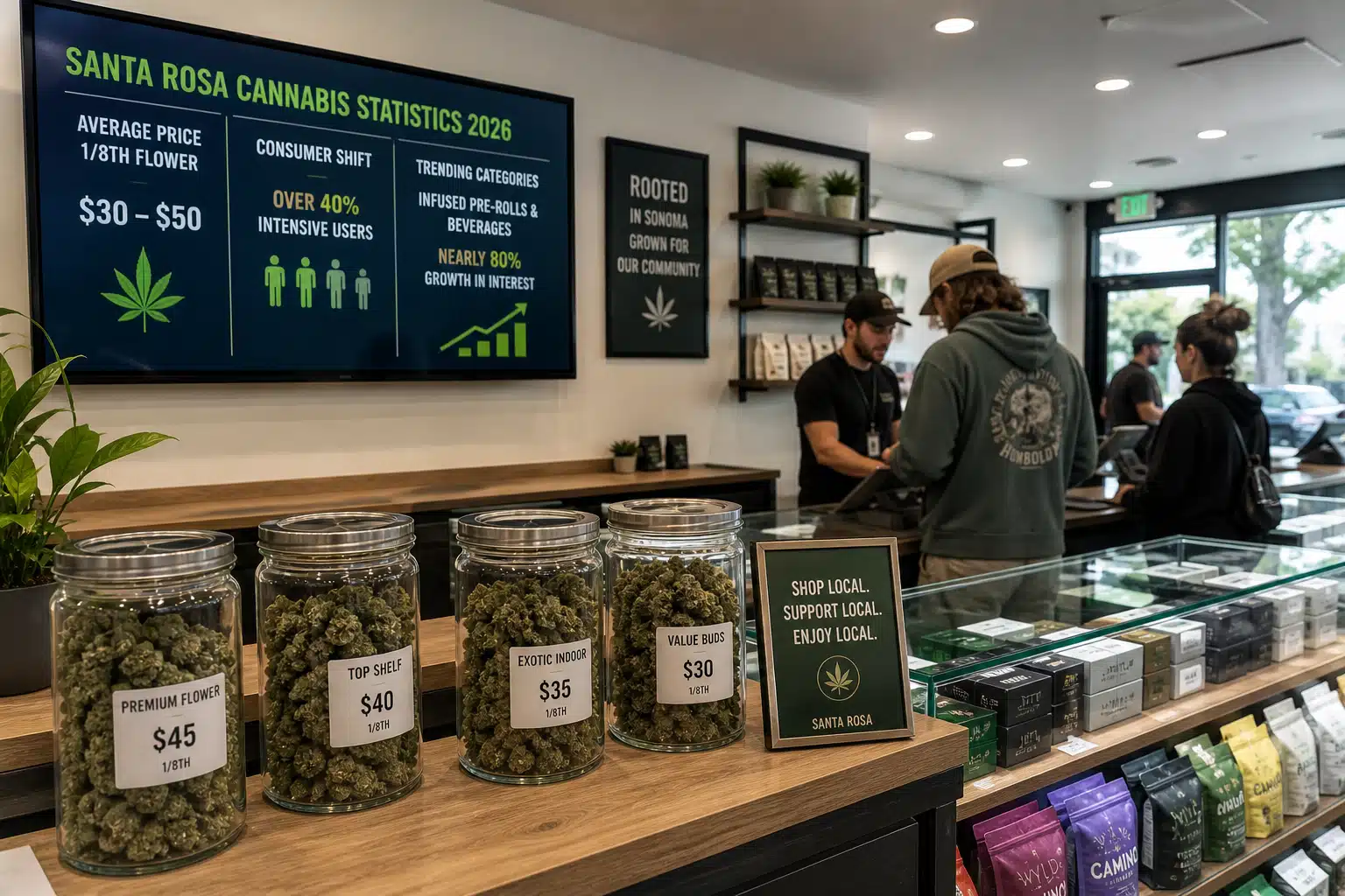 santa rosa cannabis statistics