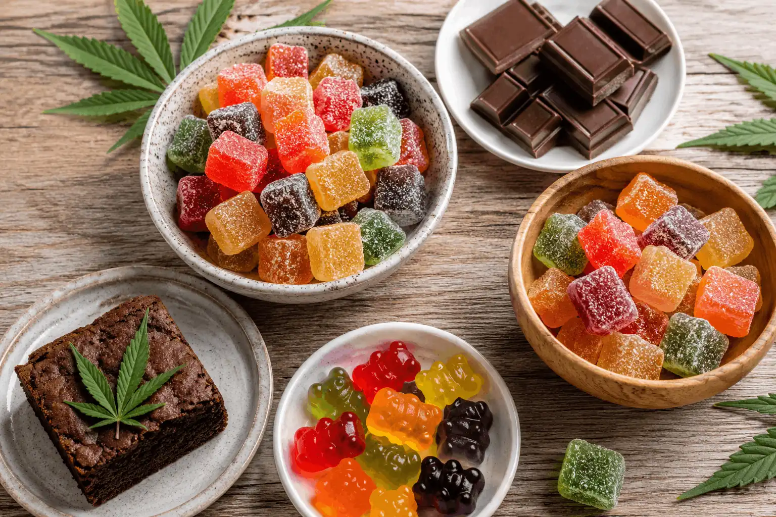 edible vs gummies